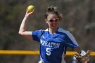 Softball vs JWU  Wheaton College Softball vs Johnson & Wales University. - Photo By: KEITH NORDSTROM : Wheaton, Softball, JWU